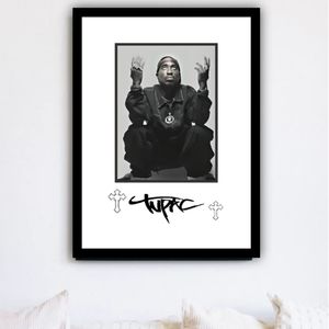 Tupac RIP  art framed and matted wall decor